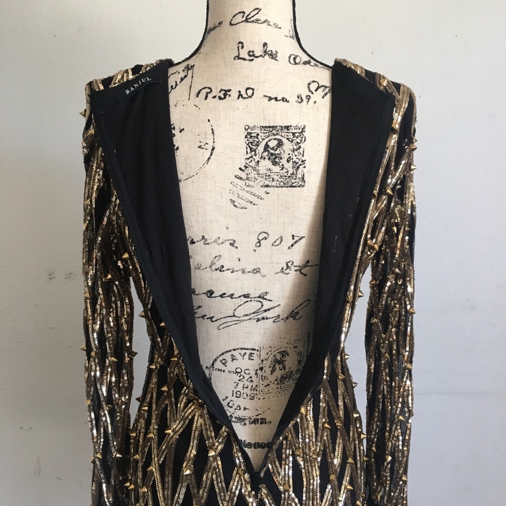 Night sequin mini dress - Picture 5 of 7